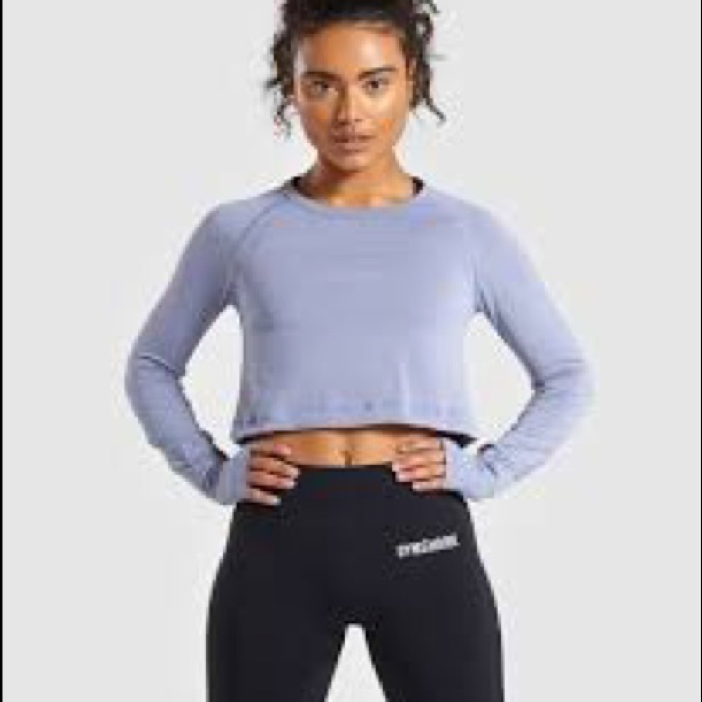 Gymshark Breeze Seamless Long Sleeve Crop Top